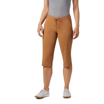 Dámské Kalhoty Columbia Anytime Outdoor Capri Hnědé WVKDZJ679